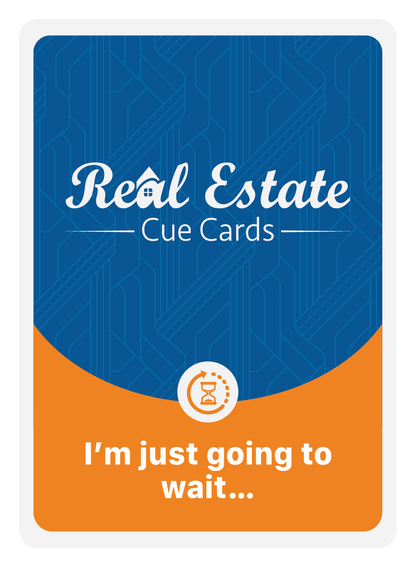 Real estate Cue Cards